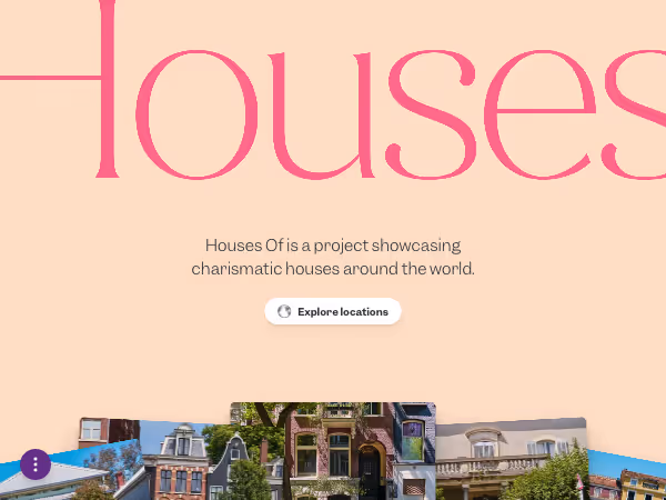 Screenshot of Houses of World